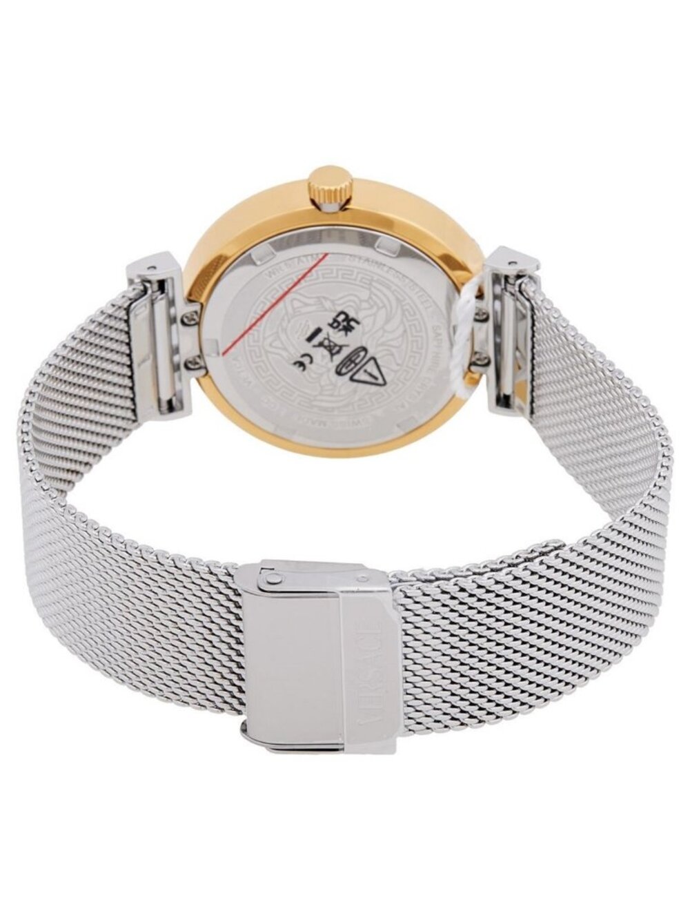 NWT Versace Mythos Quartz Green Dial Ladies Watch - Picture 3 of 3